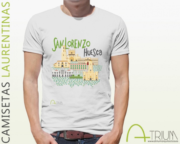 Camiseta San Lorenzo: Pañoletas + Monumentos
