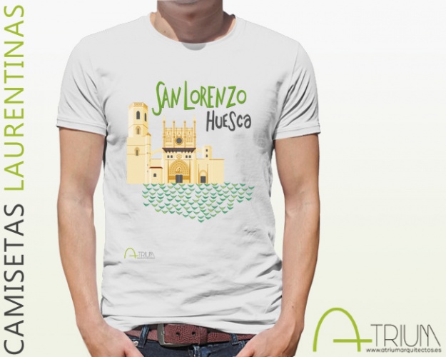 Camiseta San Lorenzo: Pañoletas + Catedral